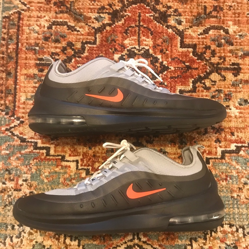 Nike Air Max Axis Grey/ Orange 10M